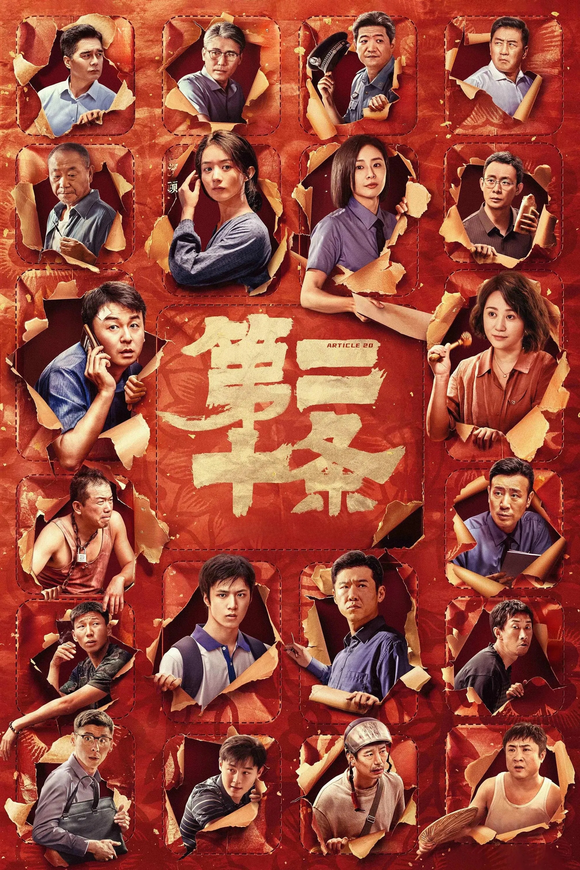 《第二十条》电影海报